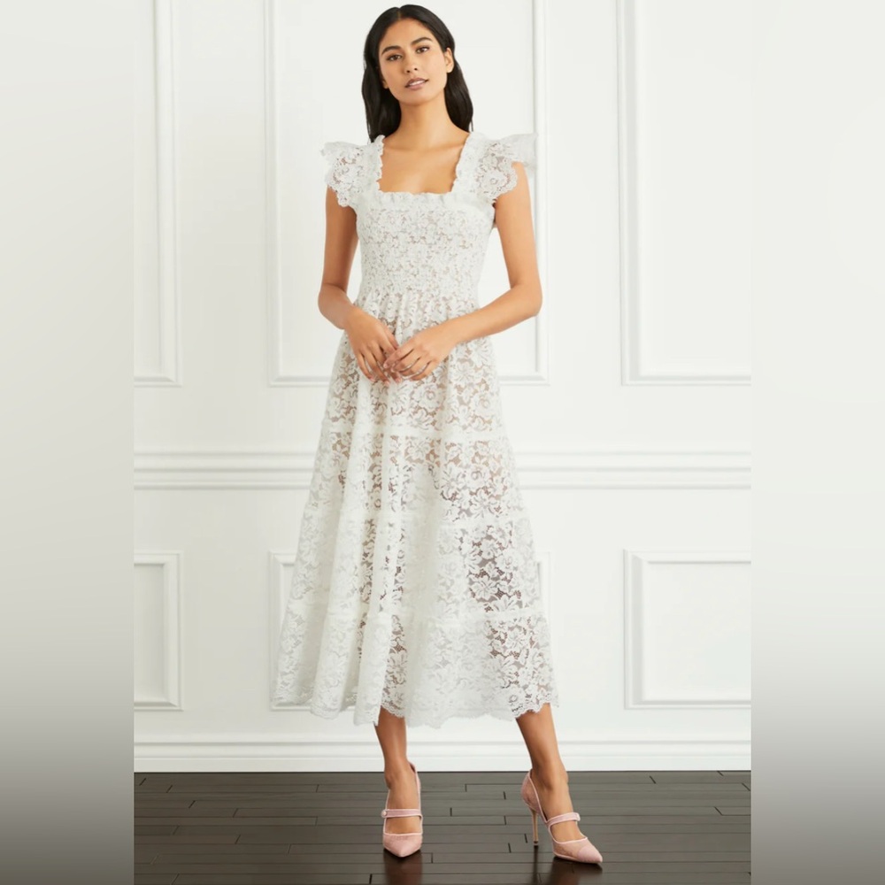 Hill House Cream Lace Collector's Edition Dress